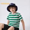 Balabala Boys' Striped Short Sleeve POLO Shirt