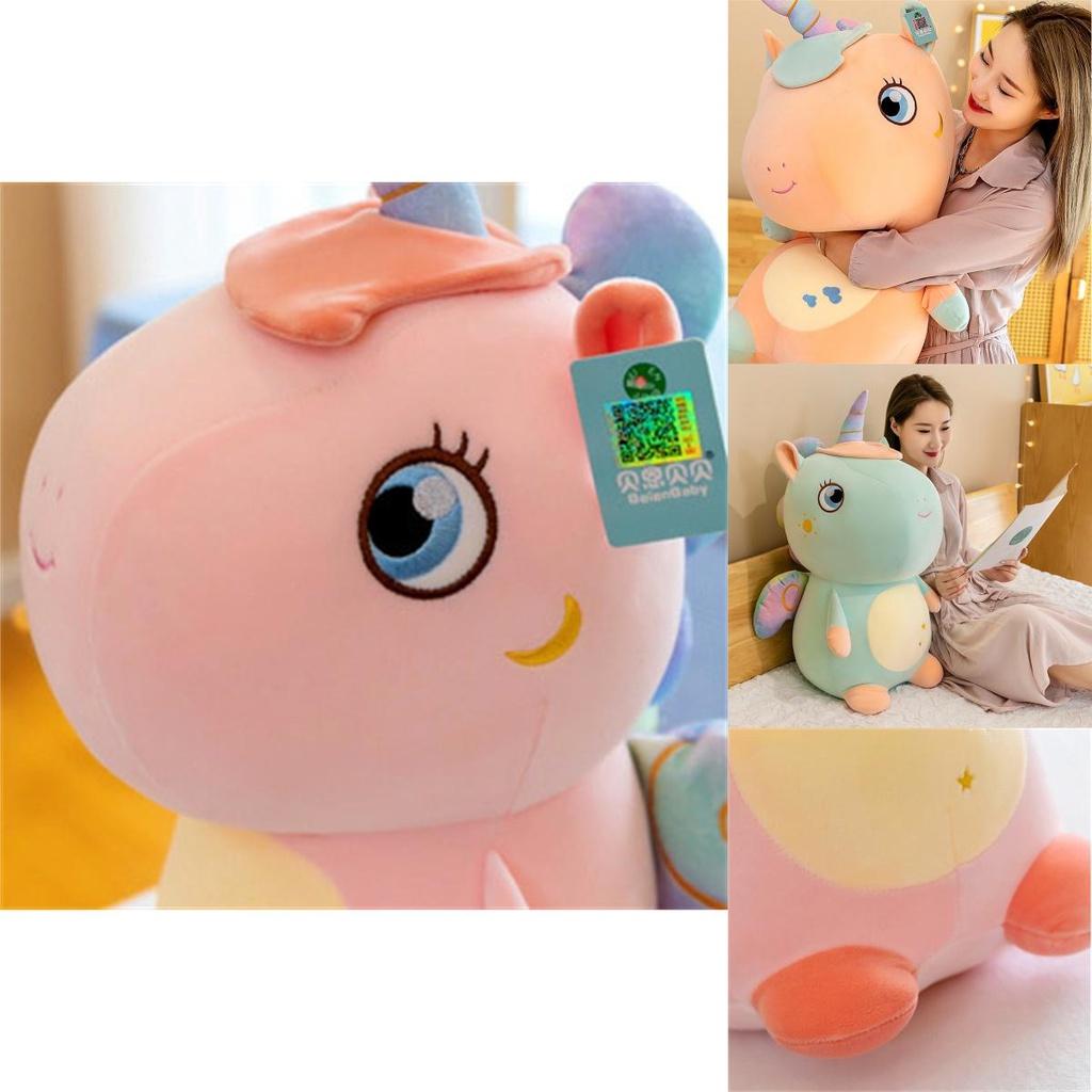 Cute Unicorn Plush Toy With Four-way Elasticity Ideal Gift For Girls Characters)