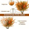 Decorazione Casa Creativa 1 Mazzo Fiori Artificiali Autunnali Decorazione Giardino Esterno Bouquet Fiori Autunnali per Ringraziamento Matrimonio