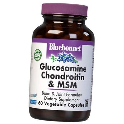 Glucosamina Condroitina MSM, Glucosamine Chondroitin Plus MSM, 60 capsule vegetali (03393002)