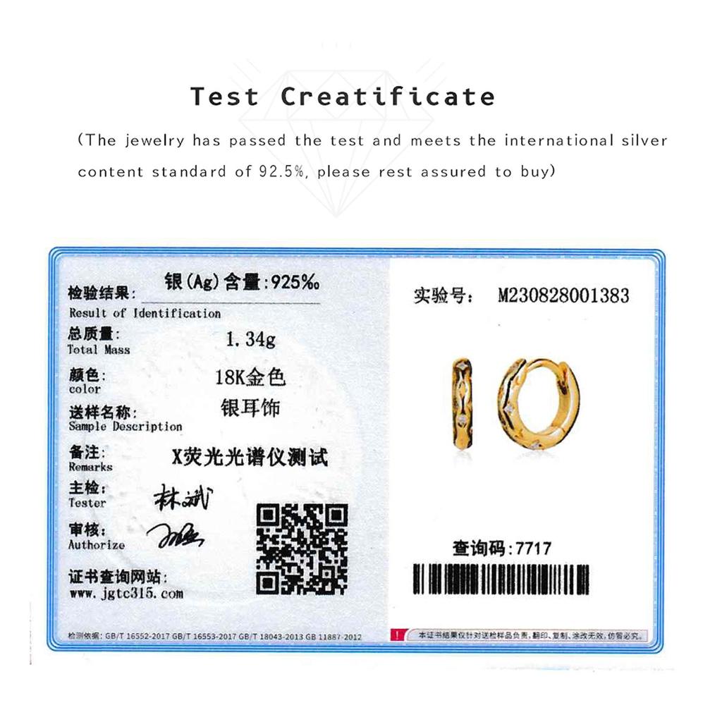 ANDYWEN 100% 925 Sterling Silver Gold 7mm Star CZ Hoops Women Hoops Rock Punk Fine Jewelry Valentiens Gift