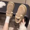 New Women's Shoes with Thick-soled Soles, Fleece and Thickened Snow Boots