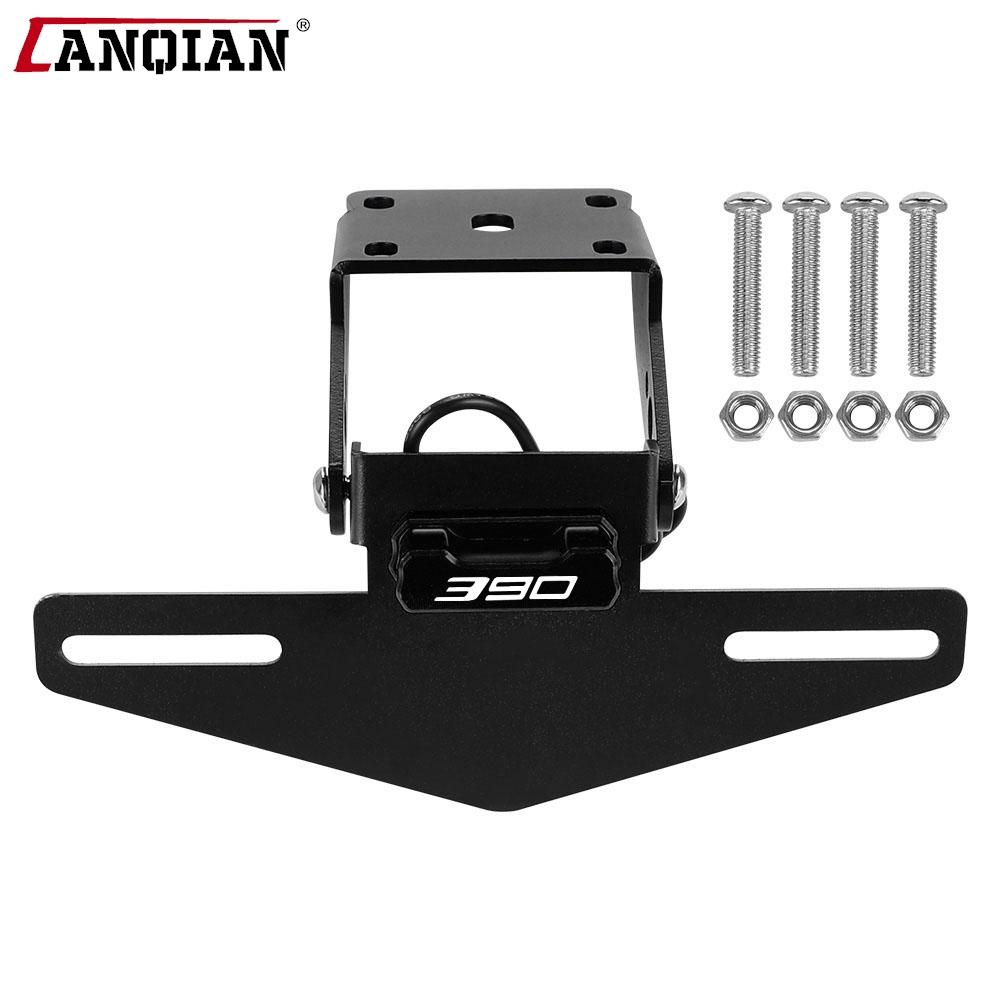 For Duke 125 200 DUKE250 390 DUKE390 2011-2023 2024 Rear License Plate Holder Bracket with LED Fender Eliminator Kit Accessories