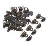 20Pcs Hasps Vintage Jewelry Box Locks Retro Iron Lock Catch Latches for Chests Cases Cabinets Home Office Shop Decor