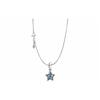 Pandora Bright Blue Star Pendant Women's Blue 396376NSBMX
