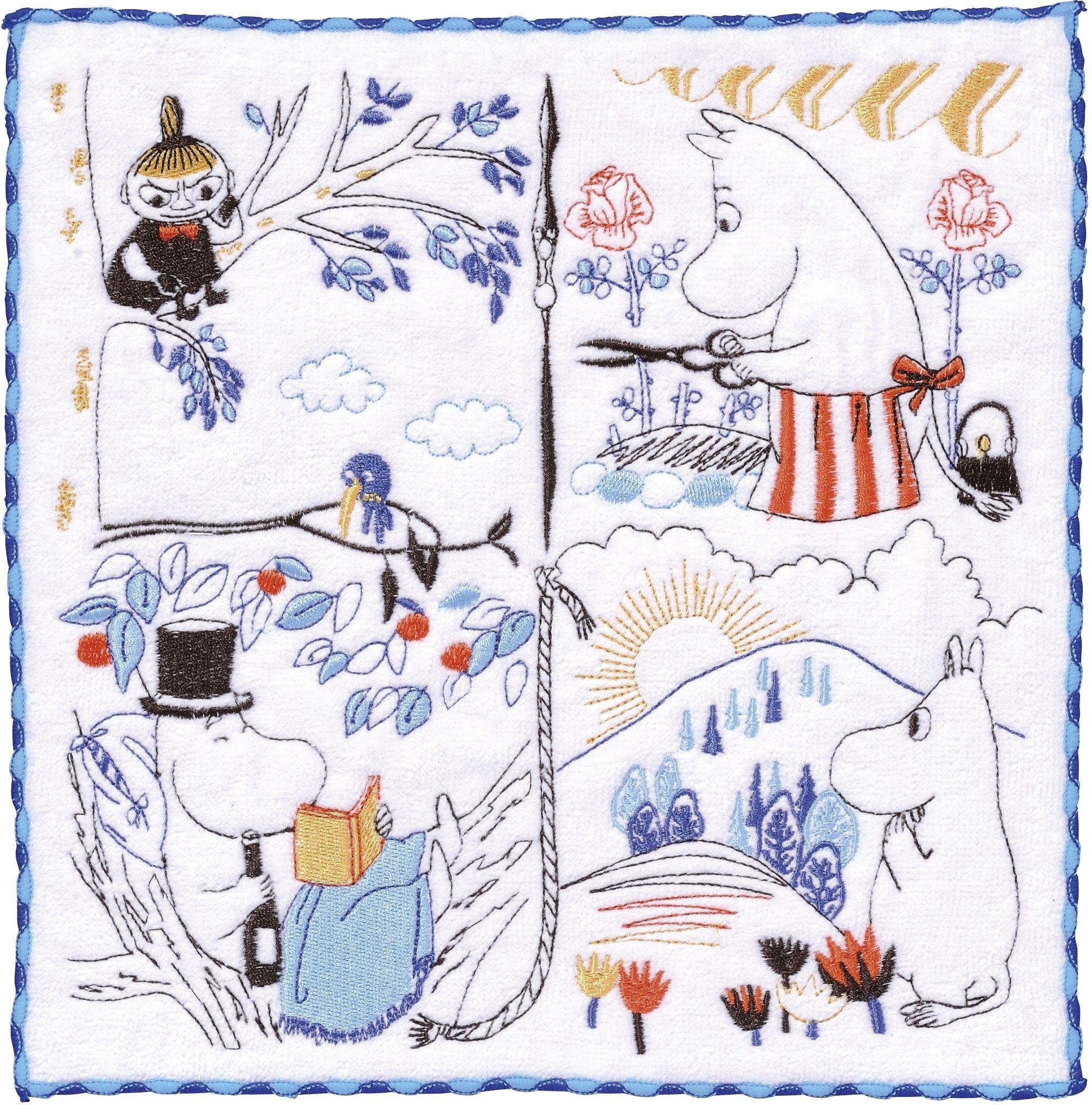 

Marushin Mini Towel MOOMIN Favorite Place 25 x 25cm 1405008200 Approx.