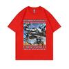 Funny Meme Italian Brainrot Bombardiro Crocodilo Crocodile Plane Bomber T-shirt Men Women Casual Cotton Vintage Humor T Shirts