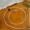 DIY Extremely Fine 1mm String Lucky Beads Anklet Carrying Strap