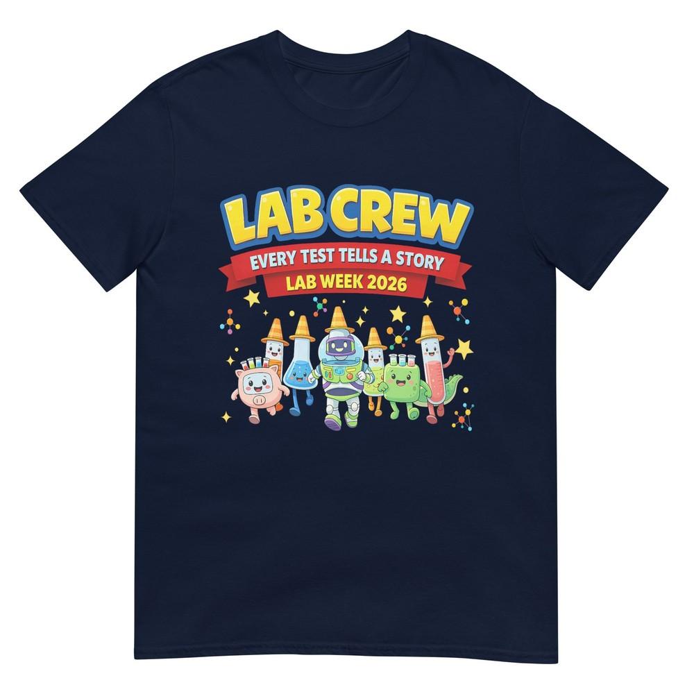 Lab Crew Lab Week 2026 Medical Lab Tech Scientist TShirt S