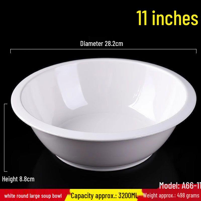 

Ru Han 11-inch White Ceramic Serving Bowl