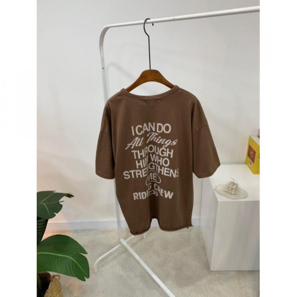 C S In The Room ridIng vInTage prInTIng leTTerIng ShorT Sleeve T ShirT 3 Color