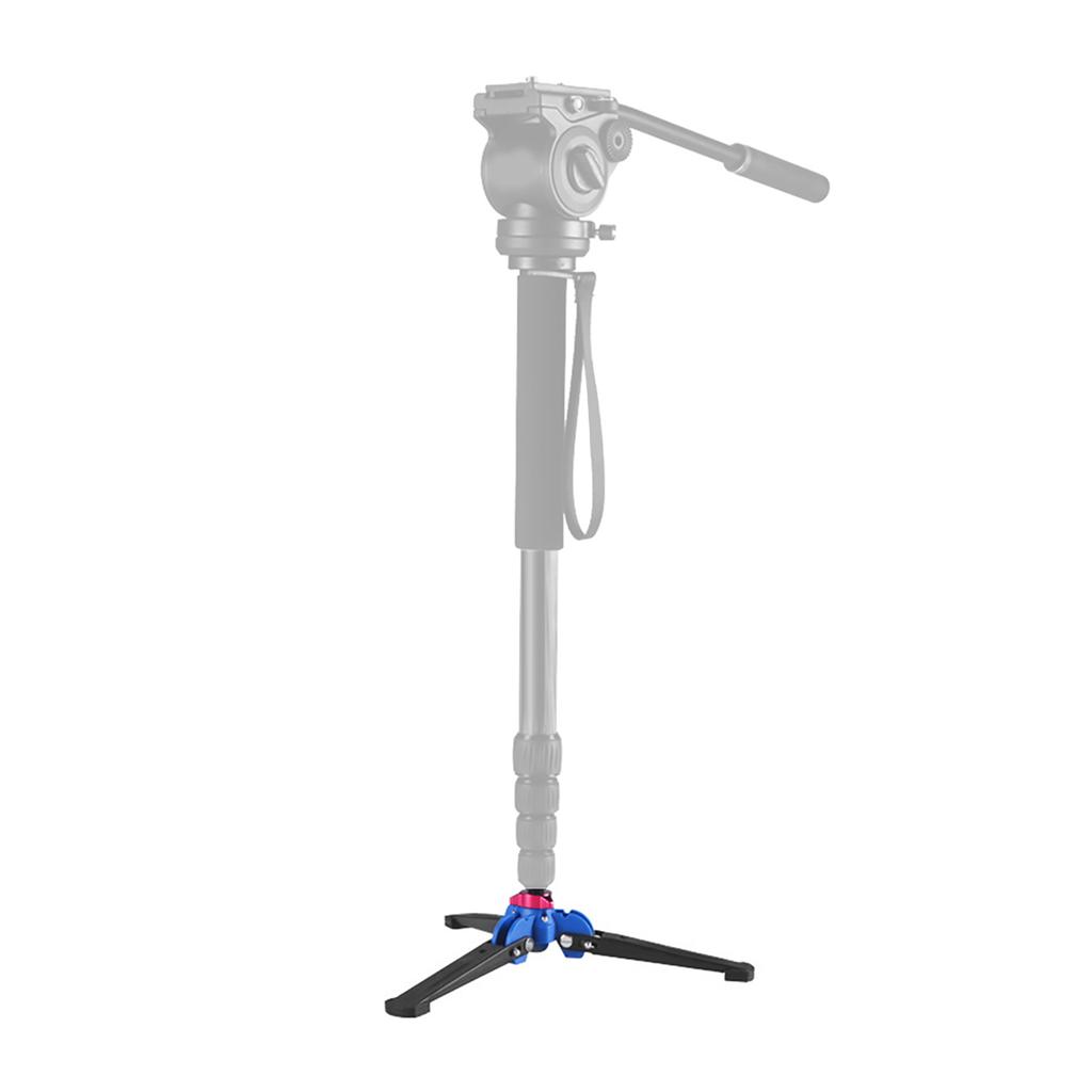 Three Leg DSLR Camera Photography Mini Tripod Monopod Unipod Base Stand Holder Support with 3 8 Screw for Tripod Fluid