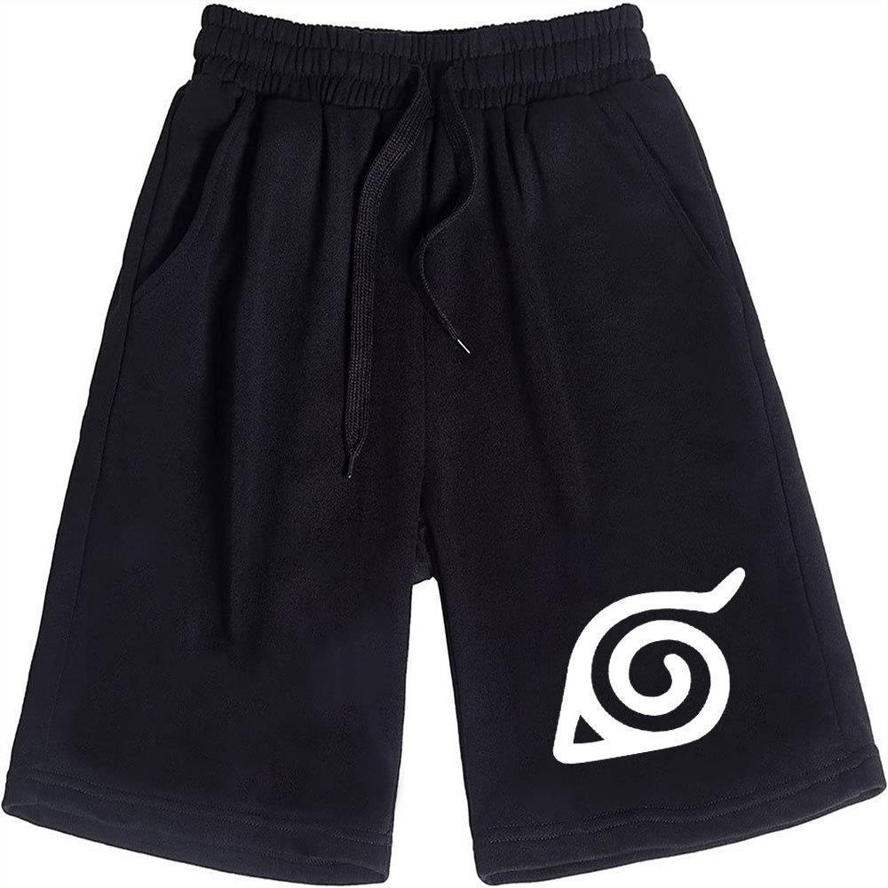 Summer Casual Shorts, Men's and Women's Loose Micro-elastic Printed Sports Five-point Pants