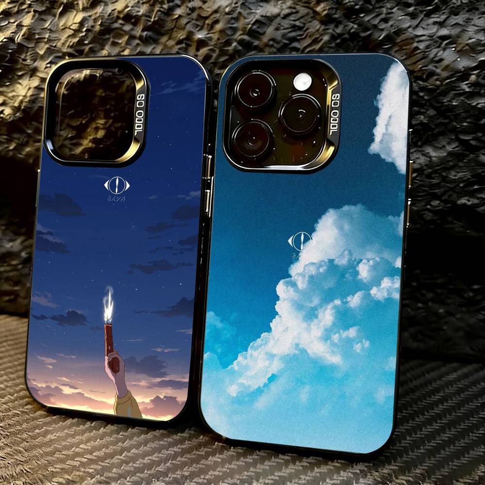 M-MUSIC Y-Yorushika S-sart Phone Case For iPhone 17,16,15,14,13,12,11 Plus,Pro Max,XS,Colorful Silver Black Cover