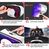 VR Virtual Reality 3D Smart Glasses Stereo Helmet Headset With Remote Controller For IOS Android Smartphones Virtual World 7"