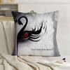 Movie B-Black S-Swan Classic Pillow Case Pattern Printed Pillowcase For Living Room Sofa Cushion Cover