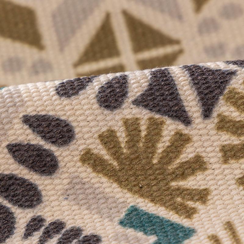 Cotton and Linen Nordic Light Luxury Sofa Cushion Sofa Towel Cover Cloth Cover Leather Non-slip Four-season Universal Seat Cushion Simple