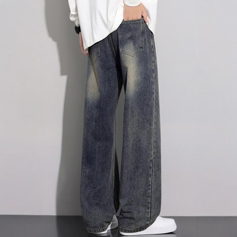 Jeanswest Men's Relaxed Straight Leg Casual Jeans