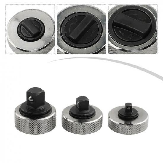 Mini Ratchet Socket Wrenches with Knurled Handles for Comfortable Grip