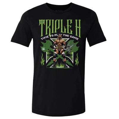 Męska Damska Czarna Koszulka Triple H Klasa Galerii Sław 2025 Lato Krótki Rękaw T-Shirt Moda Oddychająca Oversize Sportowe Topy