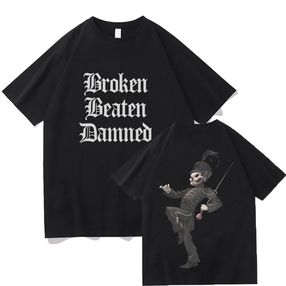 Broken Beaten Damned Tee My Chemical Romance Rock T Shirt Men Women Punk Printed T Shirt Cotton Comfort Clothes S чёрный