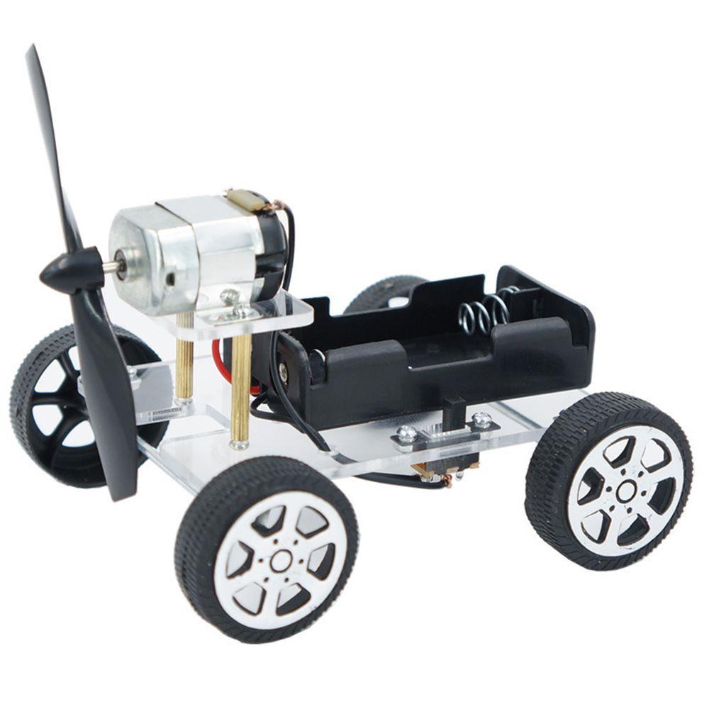 Experiment Materials Kits Wind Power Car Assemble Science Model Puzzle Toys Educational Toys