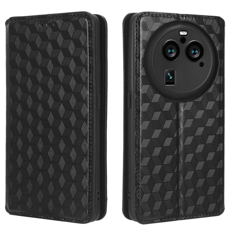 Oppo Find X6 Pro Leather Case: Durable, Multi-Card, Anti-Drop, Stand Feature