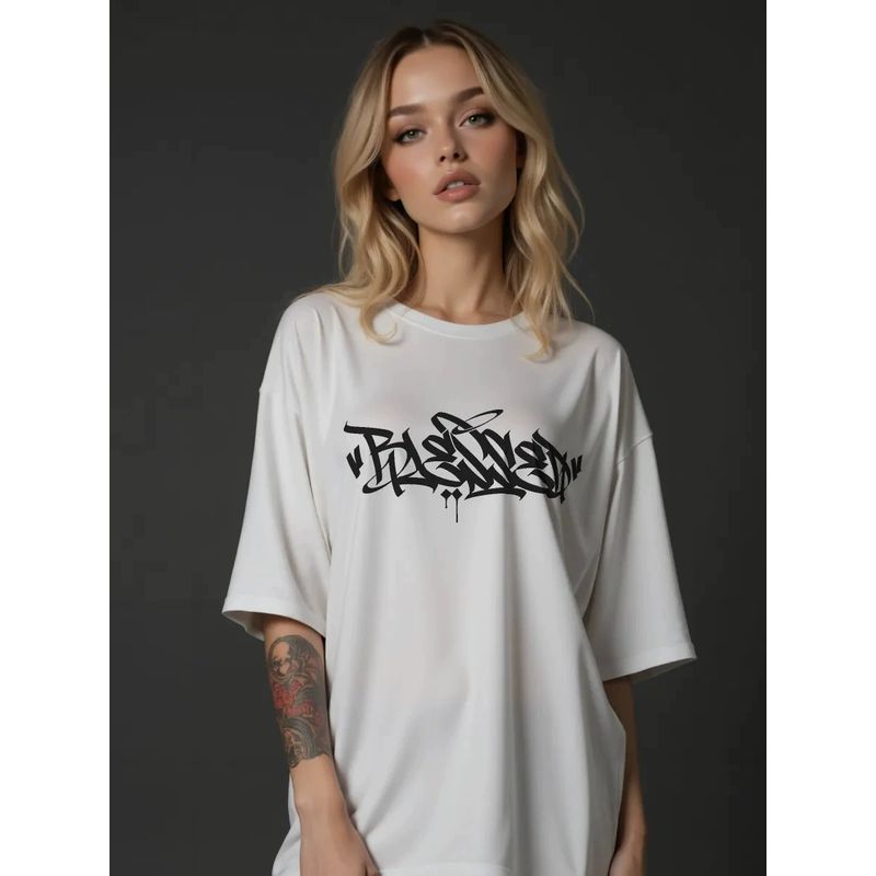 New Fashion T-shirt Fashion New Fashion Casual Loose All-Matching Printed Letter Cotton T-shirt Top