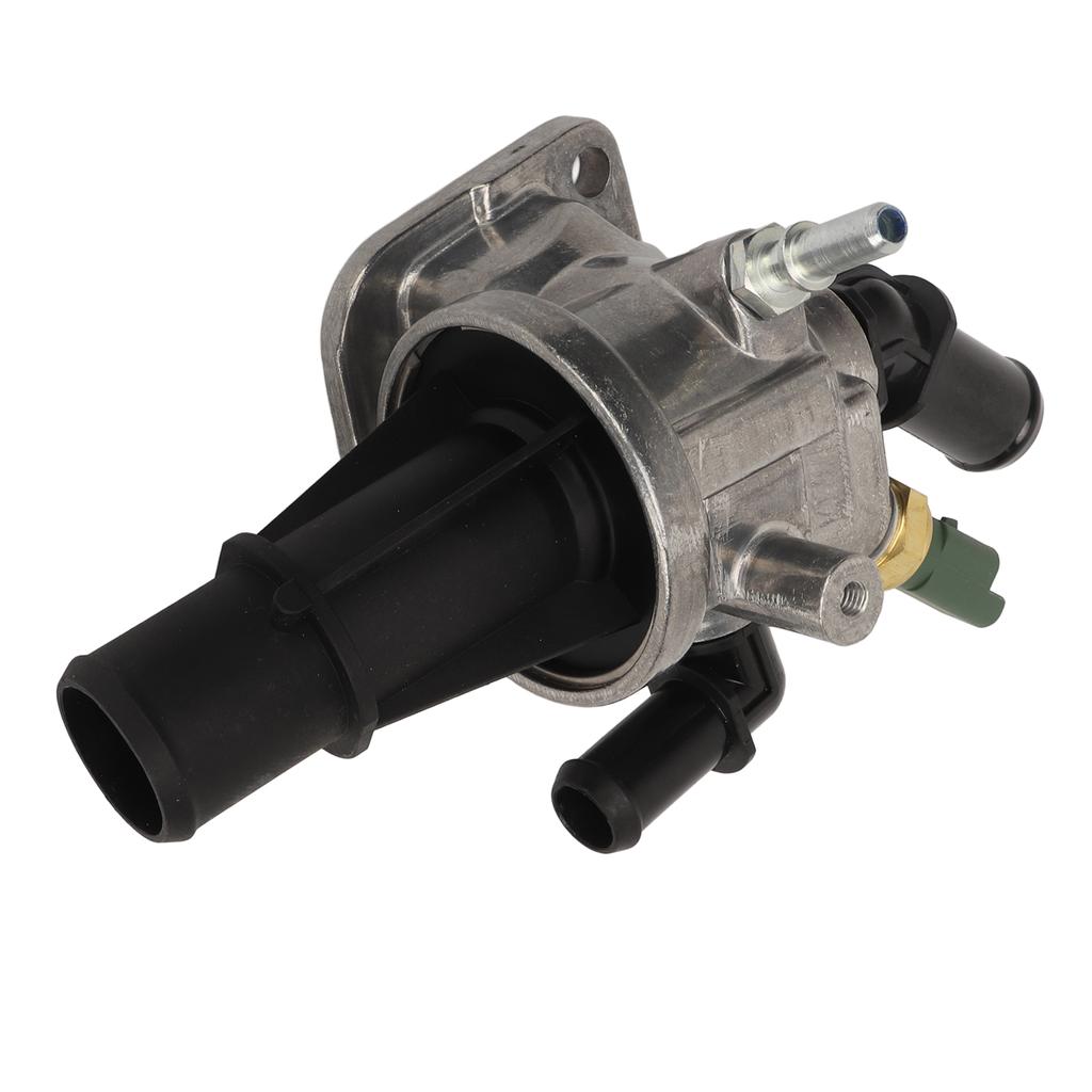 Thermostat With Housing 55224021 High Precision Coolant Thermostat Replacement for Fiat Panda 500 Lancia 1.3 Multijet