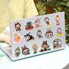 50Pcs Cute Cartoon Labubu Stickers Kawaii Water Bottle Stickers for Kids Teens, Waterproof Vinyl Stickers, Aesthetic Laptop