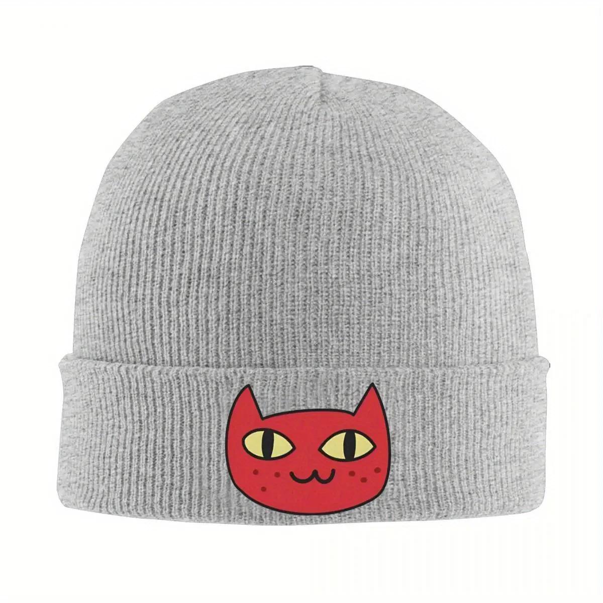 

Rips Curls Beanie Hats meme Knit Hat Outdoor Warm Unisex Adult Caps Winter Custom Cute Bonnet Hats Birthday Gift