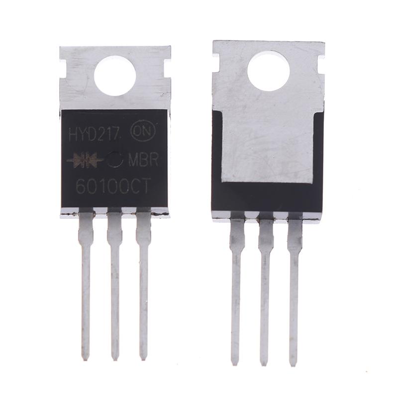 New 5Pcs V60100C MBR60100CT TO220 To-220 Schottky Diode 60A 100V Original
