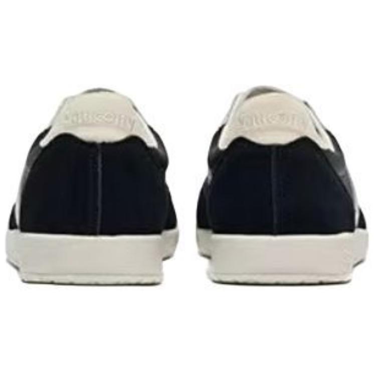 Saucony Bullet CT Fashion Series Versatile Comfortable Non-Slip Low-Top Sneakers Unisex Sneakers Black Brown S79057-12