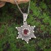Delicate Crystal Cross Pendant Women Girls Necklace Elegant Party Wedding Jewelry Catholic Amulet Gift