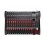 Professional Digital USB 12-Channel Audio Mixer for DJ Stage Performance, PC Recording, DJ Stage, and Broadcast
