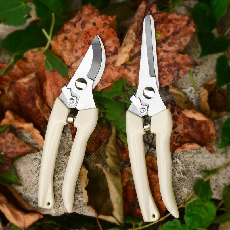 Stainless Steel Pruning Shears - Garden Tools for Branches and Fruit Trees