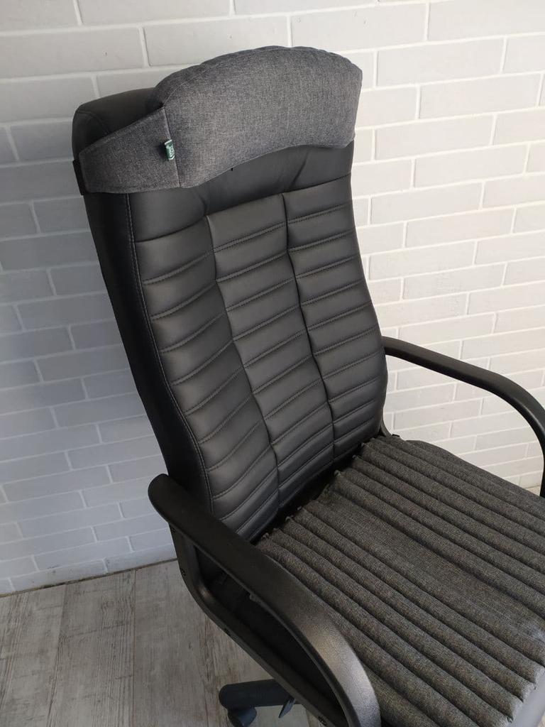 Pokrowce na krzesła wykonawcze Ekkoseat, wypełniacz z łuski gryki