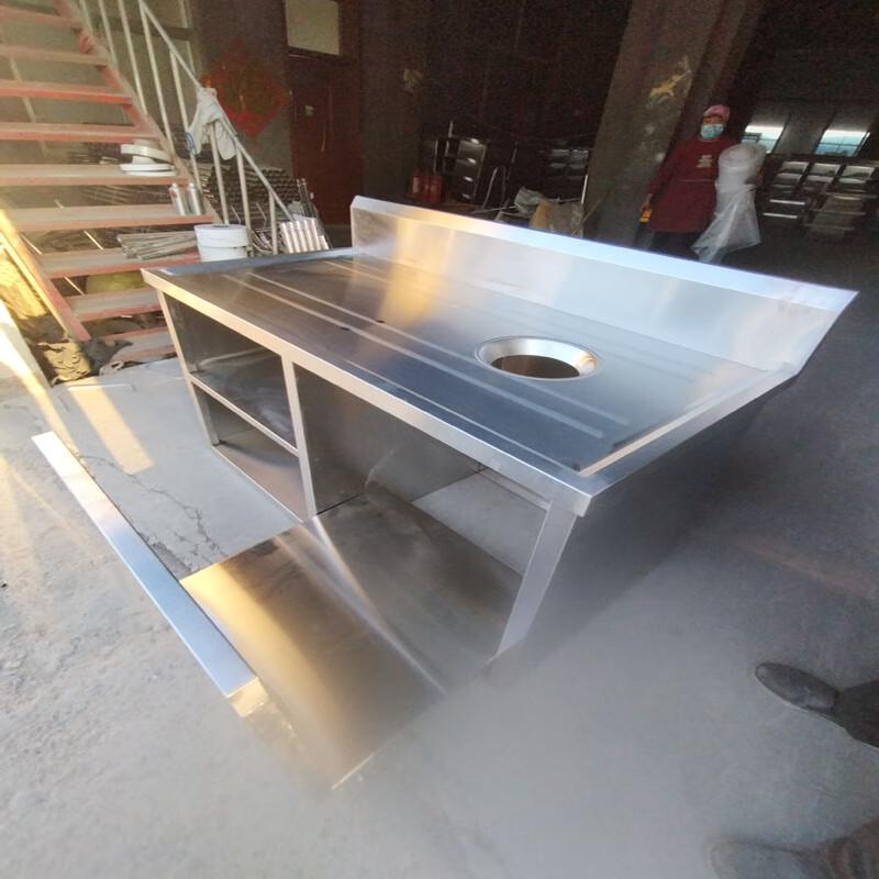 Commercial Stainless Steel Waste Collection Cart