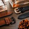 No Gaps Leather Strap for Samsung Galaxy Watch Ultra 47mm Wristband Bracelet for Galaxy Watch 7 Ultra 47mm Quick Business Band