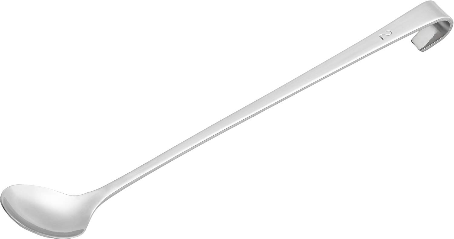 

Yoshikawa Japanese Spoon Long Powder Spoon Cooking Silver YJ2814