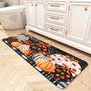1PC Decorative Pumpkins Kitchen Rug Non-Slip Door Mat Pop Design Bathroom Rug Bath Mat Carpet for Home Sink Laundry Decor
