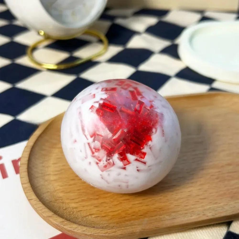 Soft And Slowly Rising Hand-Made Ball Of Crushed Ice Relieves Stress, Senses, Irritability, Anxiety And Hyperactivity Adult Toys