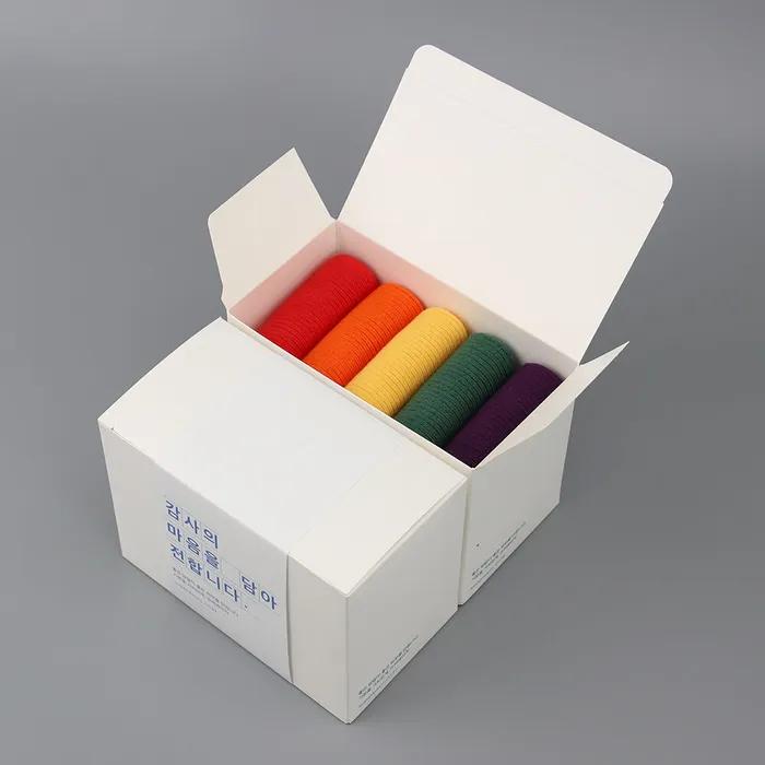 Unisex Ribbed Socks Gift Set L 5-Pack (6 Socks)