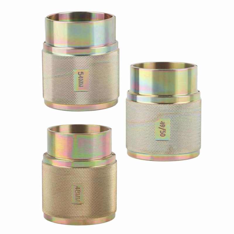 Motorcycle Fork Oil Seal Driver Tool Universal Carbon Steel for Dirt Bike Conventional Inverted Forks 48mm/49mm/50mm/54mm