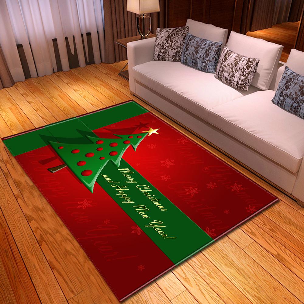 Christmas Living Room Floor Mat Bedroom Dining Room Carpet Carpet Doormat