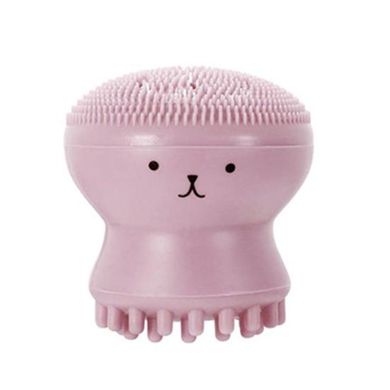 Face Brush Soft Silicone Facial Cleanser Sensitive Skin Deep Pore Cleansing Exfoliating Massage Brush Heads Waterproof Skincare Tool