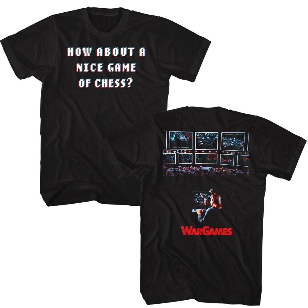 Wargames How About a Nice Game of Chess Men T Shirt