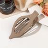 Matte Hair Claw Clip Barrette Duckbill for Women Fashion Crab Acrylic Hairpin Ponytail Hairgrip Girls Hair Accessories Headwear