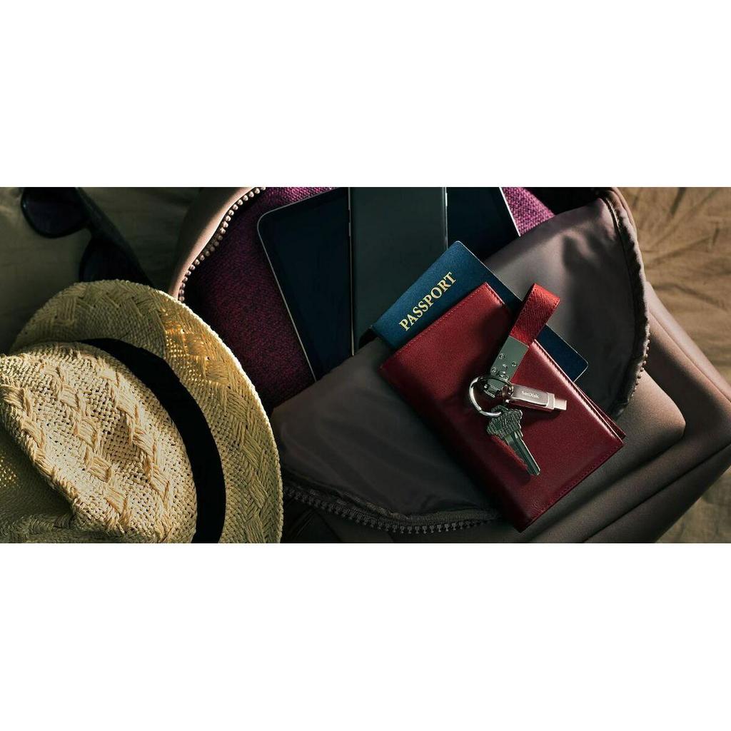 Sandisk Ultra Dual Drive Luxe USB flash drive 512 GB acier inoxydable