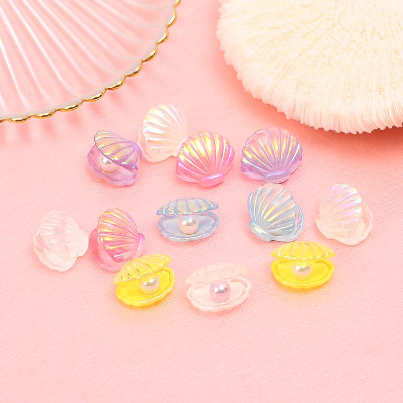 Accessori DIY in Resina con Perle e Conchiglie: Spille, Orecchini, Fermagli per Capelli e Portachiavi